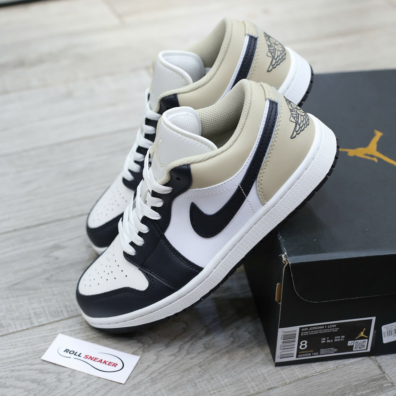 Giày Nike Air Jordan 1 Low ‘Rattan’ Best Quality