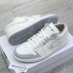 Giày Nike Air Jordan 1 Low Sail Soft Pearl Real