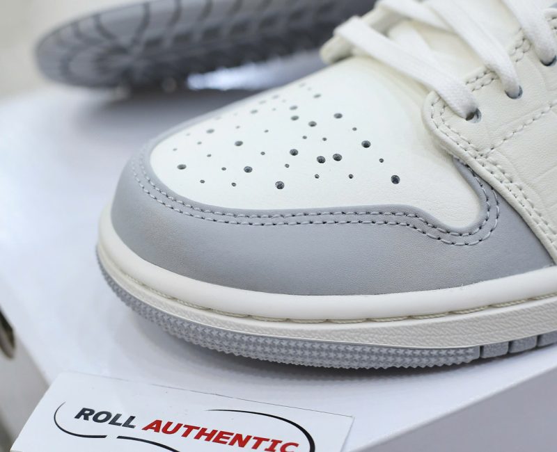 Giày Nike Air Jordan 1 Low Sail Soft Pearl Real