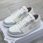 Giày Nike Air Jordan 1 Low Sail Soft Pearl Real