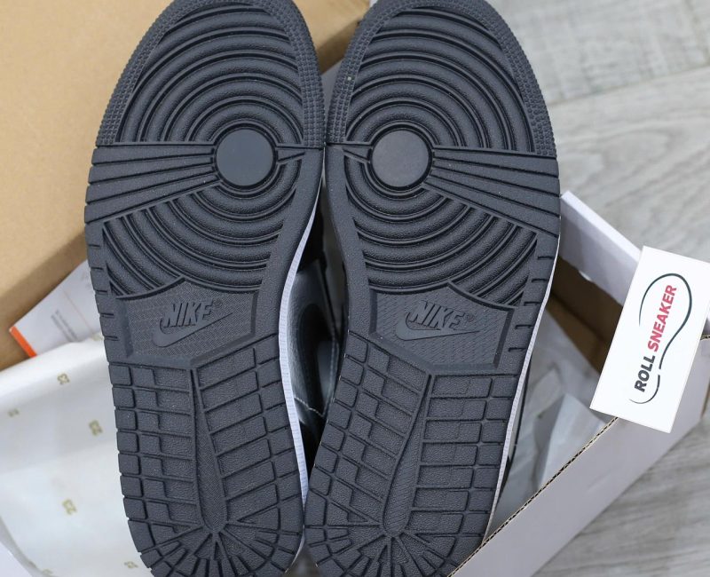 Giày Nike Air Jordan 1 Low SE Black Metallic Silver Best Quality