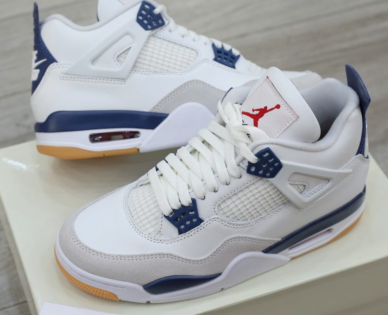 Giày Nike Air Jordan 4 Retro SB ‘Navy’ Best Quality