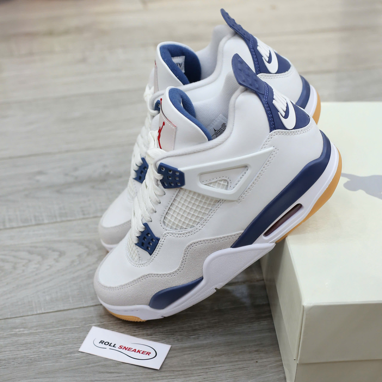 Giày Nike Air Jordan 4 Retro SB ‘Navy’ Best Quality