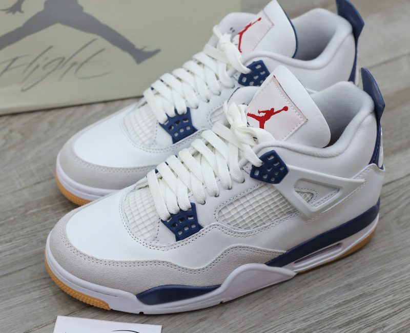 Giày Nike Air Jordan 4 Retro SB ‘Navy’ Best Quality