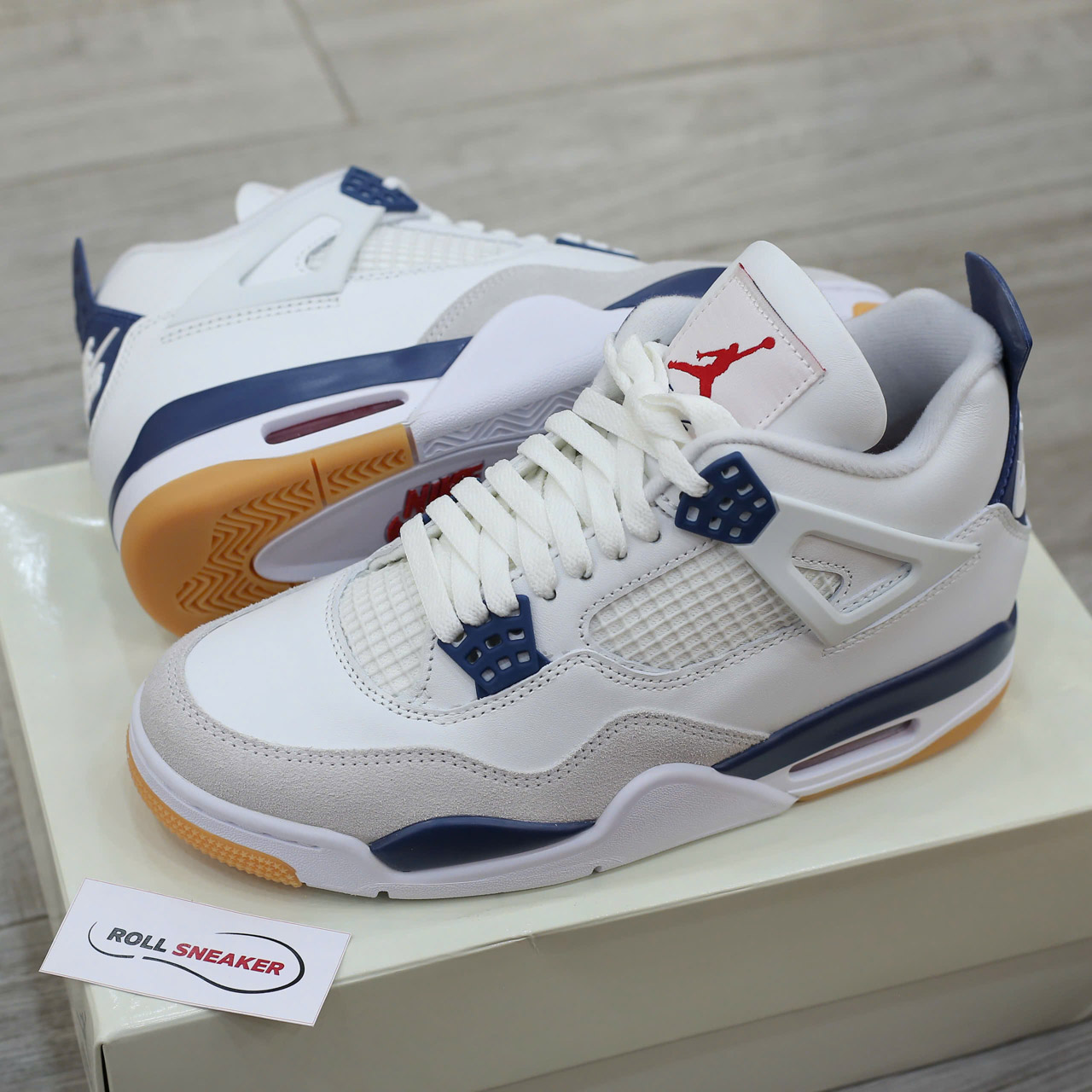 Giày Nike Air Jordan 4 Retro SB ‘Navy’ Best Quality