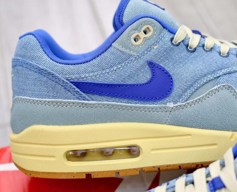 Giày Nike Air Max 1 Premium Dirty Denim ‘Deep Royal Blue’ Best Quality