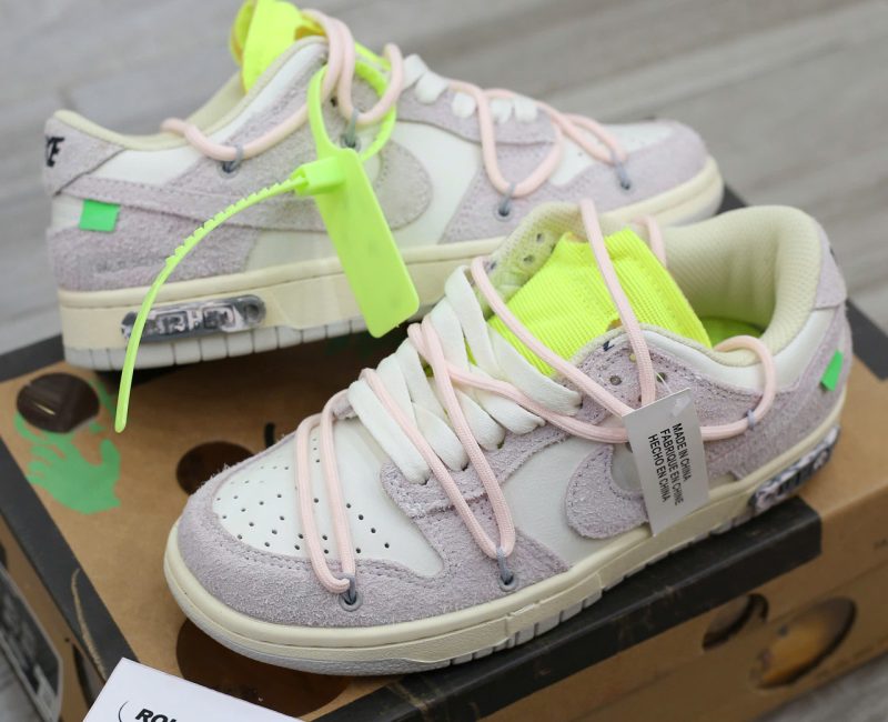 Giày Nike Off-White x Dunk Low ‘Lot 12 Of 50’ Best Quality
