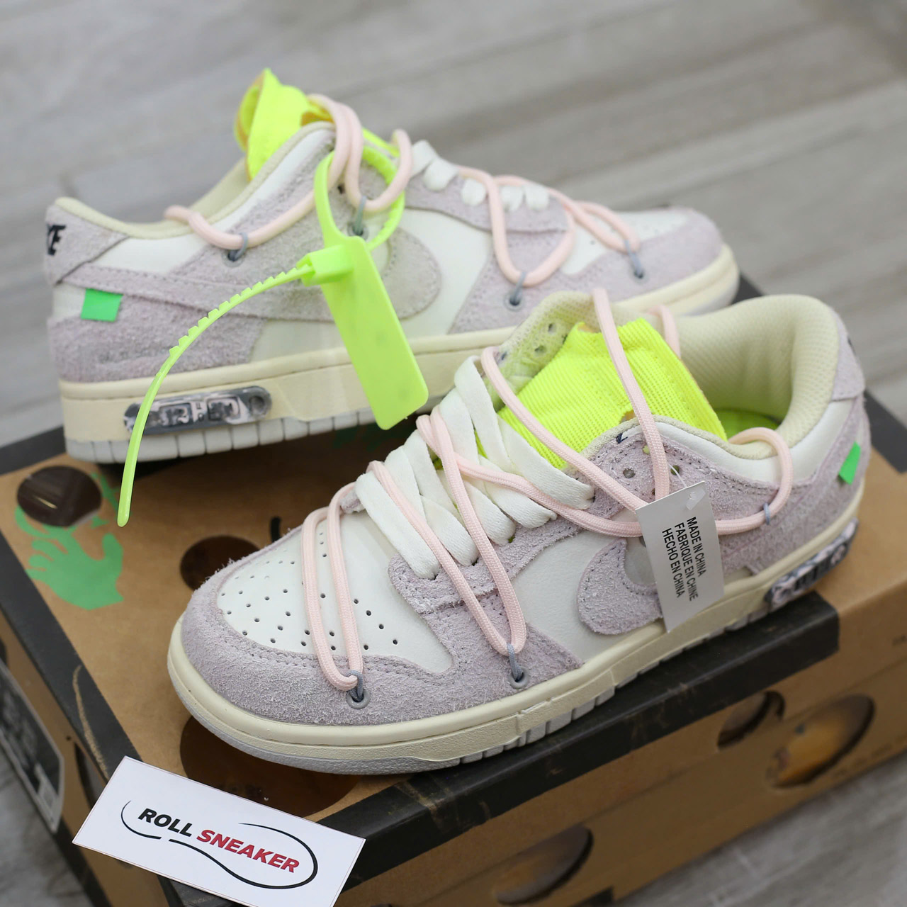 Giày Nike Off-White x Dunk Low ‘Lot 12 Of 50’ Best Quality