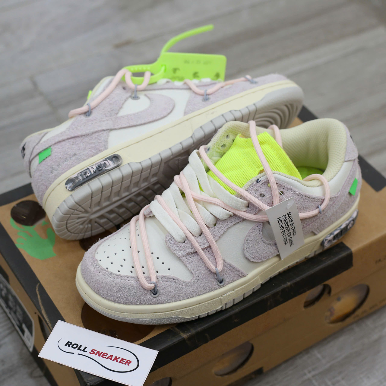 Giày Nike Off-White x Dunk Low ‘Lot 12 Of 50’ Best Quality