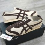 Giày Onitsuka Tiger Mexico 66 Beige Chocolate Brown