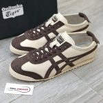 Giày Onitsuka Tiger Mexico 66 Beige Chocolate Brown