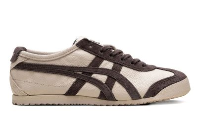 Giày Onitsuka Tiger Mexico 66 Beige Chocolate Brown