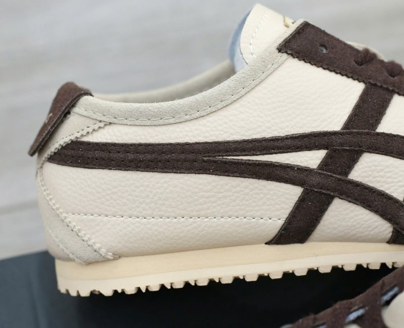 Giày Onitsuka Tiger Mexico 66 Beige Chocolate Brown
