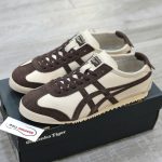 Giày Onitsuka Tiger Mexico 66 Beige Chocolate Brown