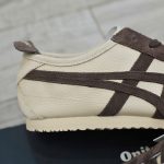 Giày Onitsuka Tiger Mexico 66 Beige Chocolate Brown Real