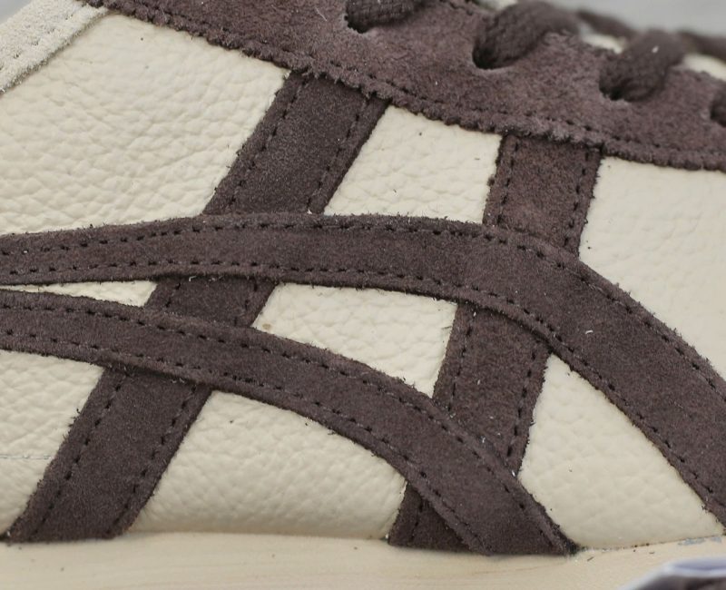 Giày Onitsuka Tiger Mexico 66 Beige Chocolate Brown Real