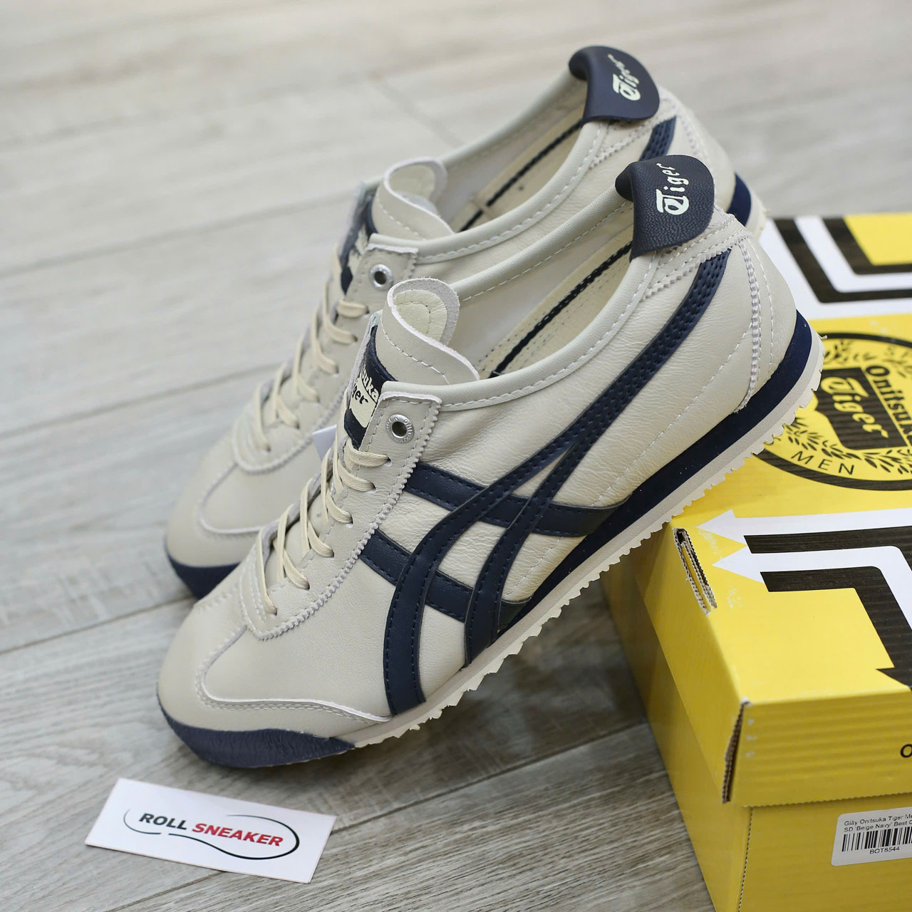 Giày Onitsuka Tiger Mexico 66 SD ‘Beige Navy’ Best Quality