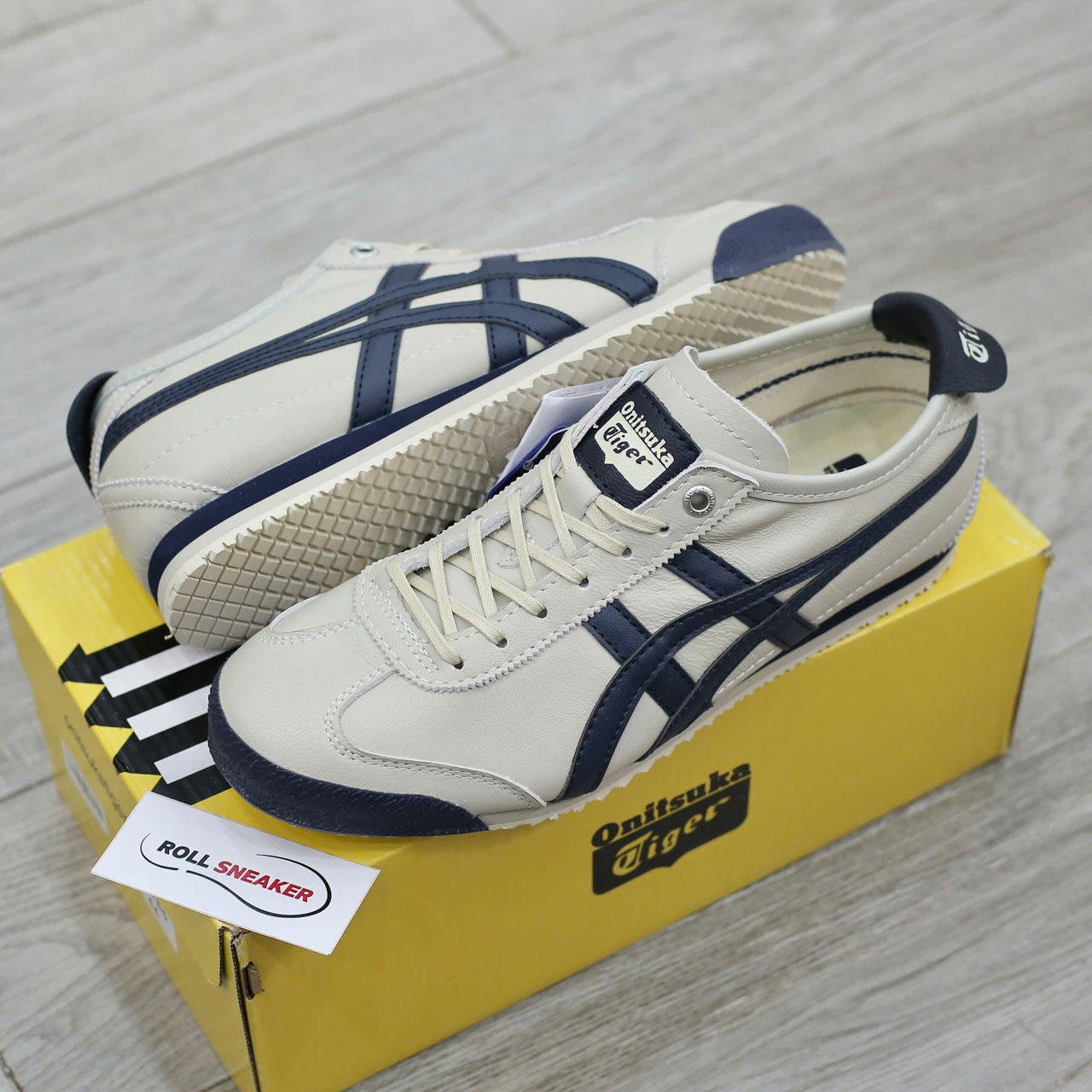 Giày Onitsuka Tiger Mexico 66 SD ‘Beige Navy’ Best Quality