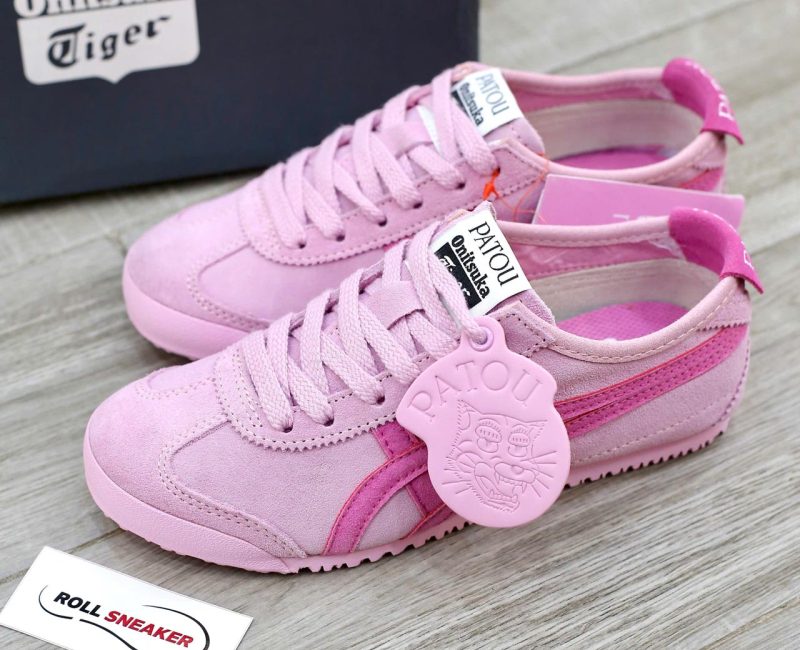 Giày Onitsuka Tiger Patou Mexico 66 Cotton Candy Bright Rose Best Quality