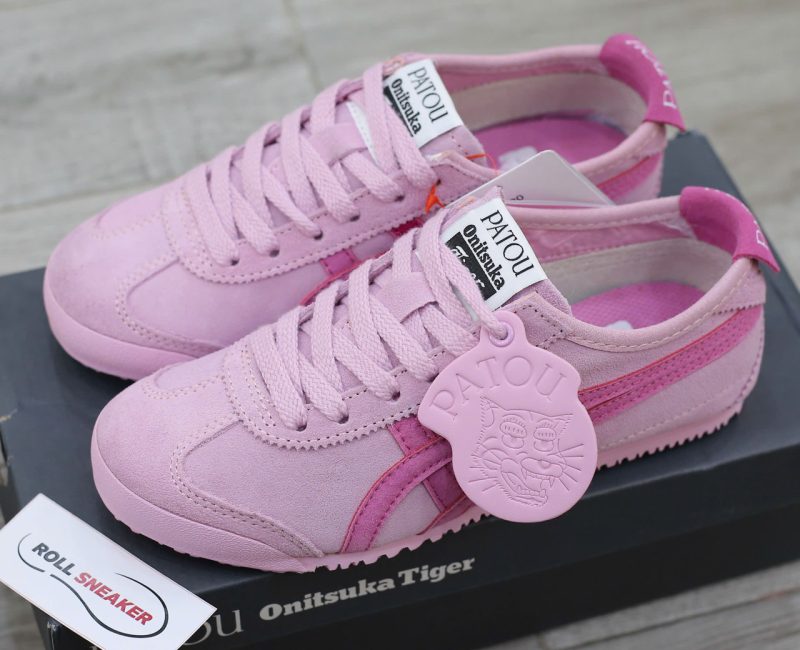 Giày Onitsuka Tiger Patou Mexico 66 Cotton Candy Bright Rose Best Quality
