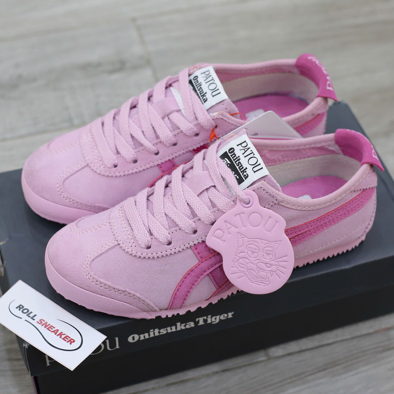 Giày Onitsuka Tiger Patou Mexico 66 Cotton Candy Bright Rose Best Quality
