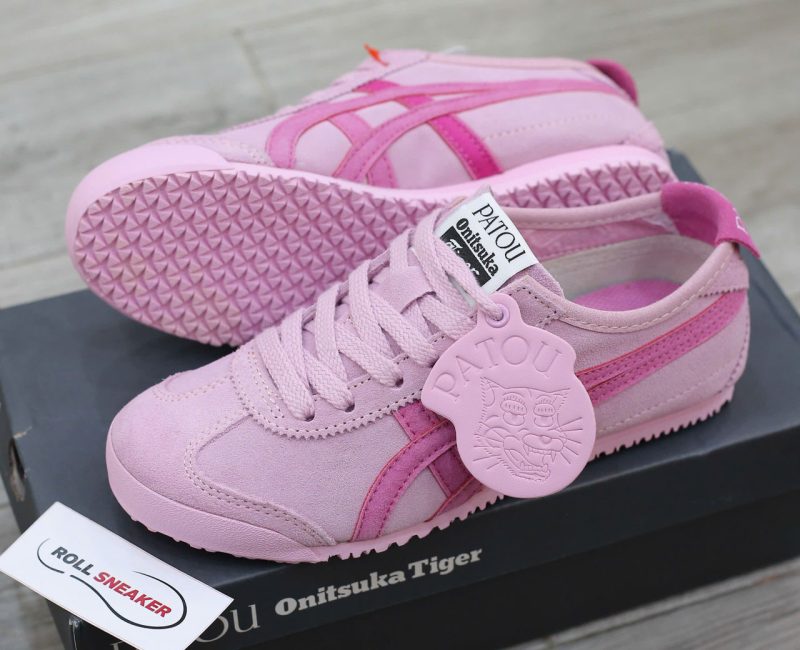 Giày Onitsuka Tiger Patou Mexico 66 Cotton Candy Bright Rose Best Quality