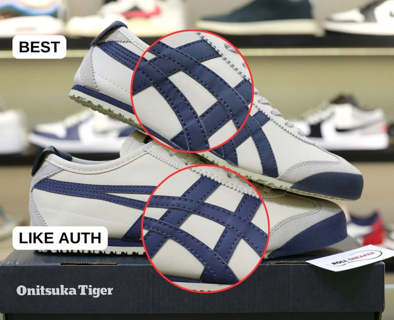 So sánh Giày Onitsuka Tiger Mexico 66 ‘Beige Navy’