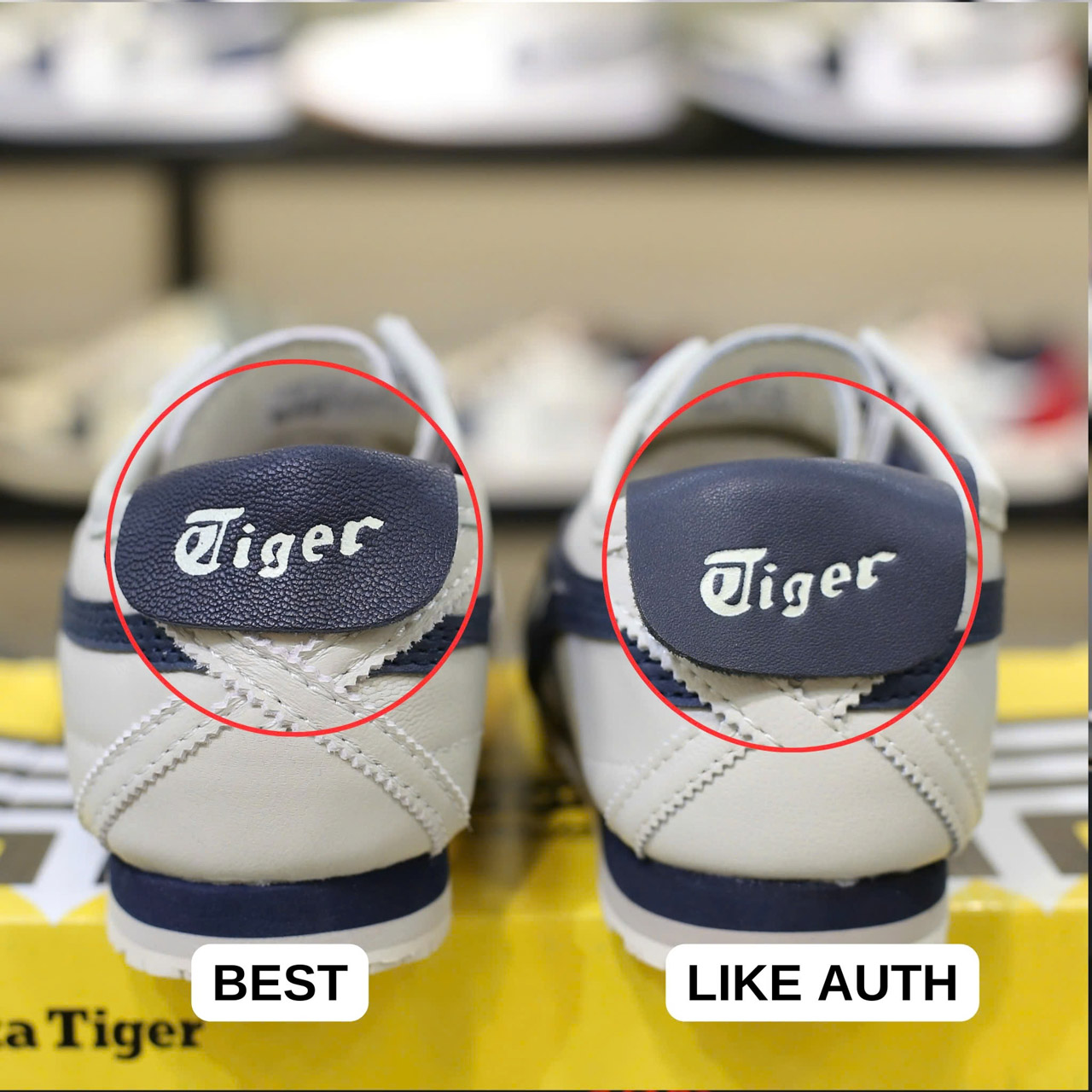 So sánh Giày Onitsuka Tiger Mexico 66 SD ‘Beige Navy’