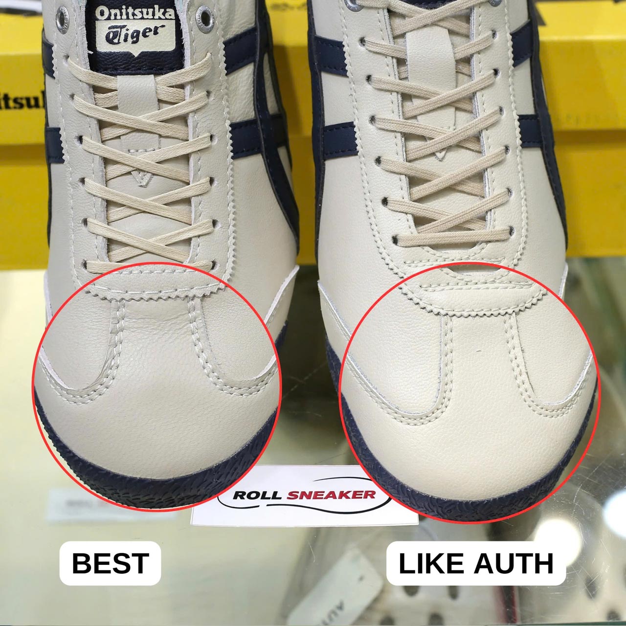 So sánh Giày Onitsuka Tiger Mexico 66 SD ‘Beige Navy’