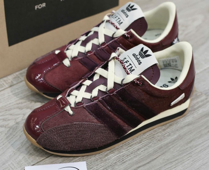 Giày Adidas x Song for the Mute Country OG 'Maroon Cream White Best Quality