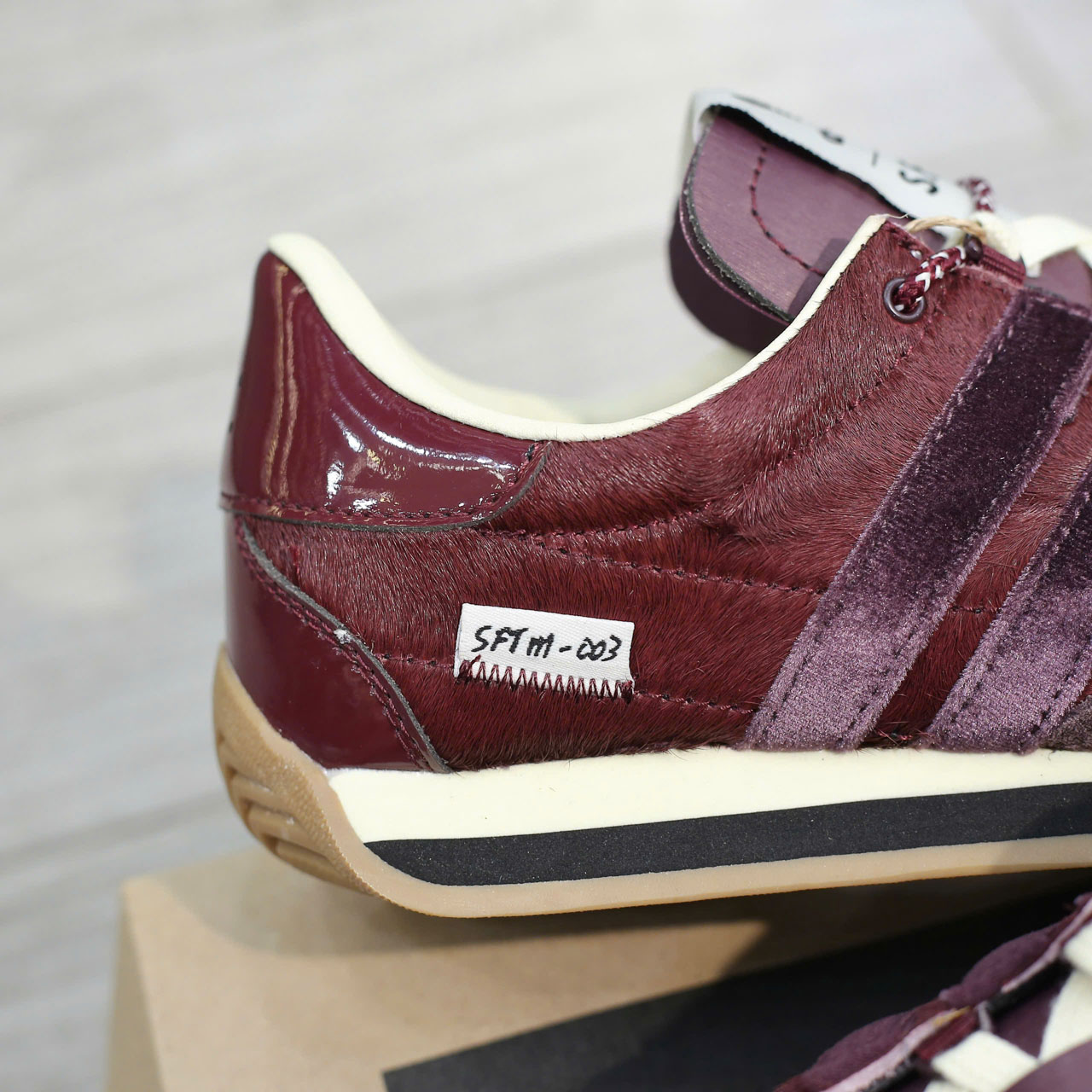 Giày Adidas x Song for the Mute Country OG 'Maroon Cream White Best Quality