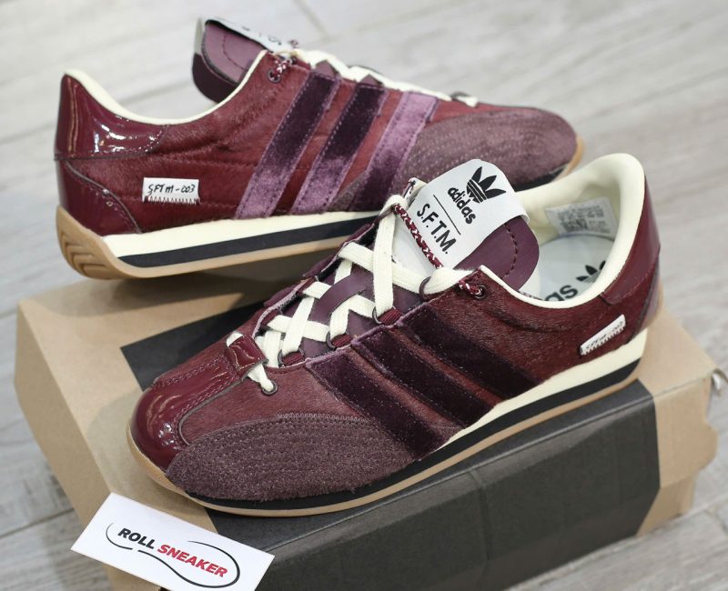 Giày Adidas x Song for the Mute Country OG 'Maroon Cream White Best Quality