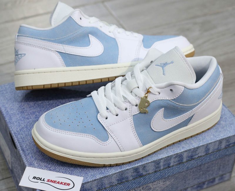 Giày Air Jordan 1 Low SE ‘Worn Blue’ Best Quality