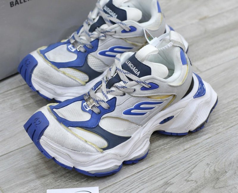 Giày Balenciaga Cargo Grey White Blue Best Quality