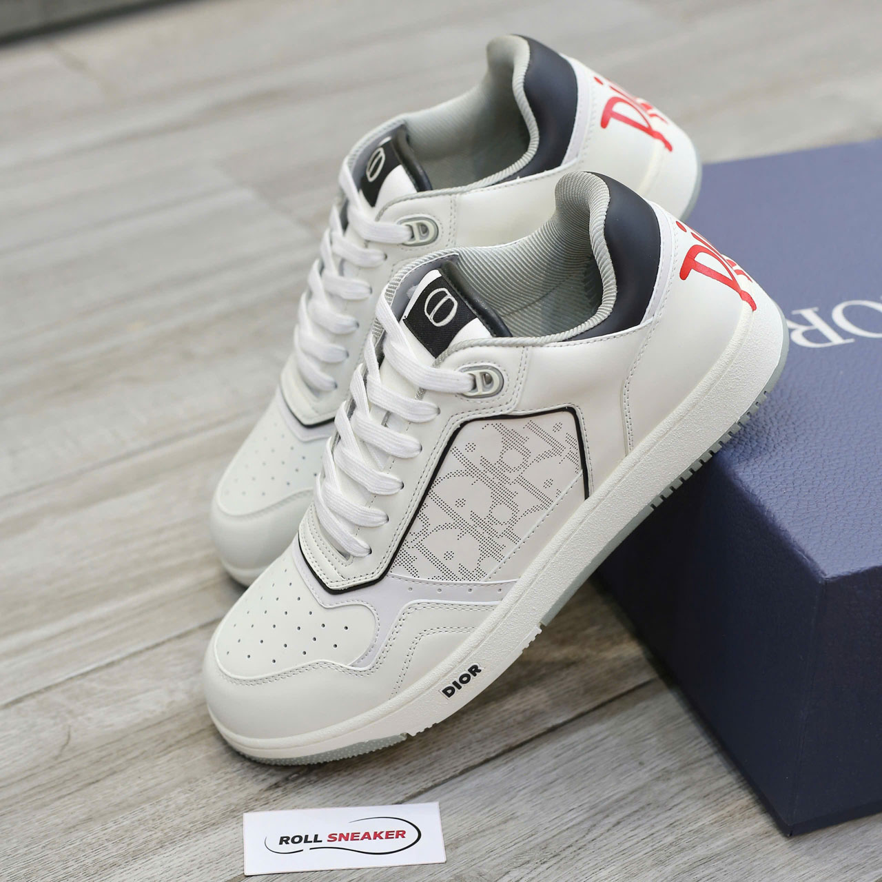 Giày Dior B27 x Shawn Stussy Signature White Best Quality