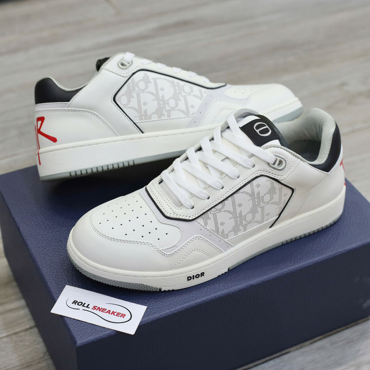 Giày Dior B27 x Shawn Stussy Signature White Best Quality