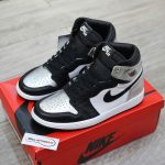 Giày Nike Wmns Air Jordan 1 High OG ‘Silver Toe’ Best Quality