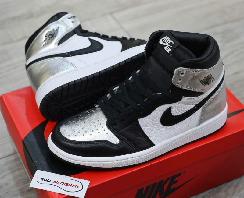 Giày Nike Wmns Air Jordan 1 High OG ‘Silver Toe’ Best Quality