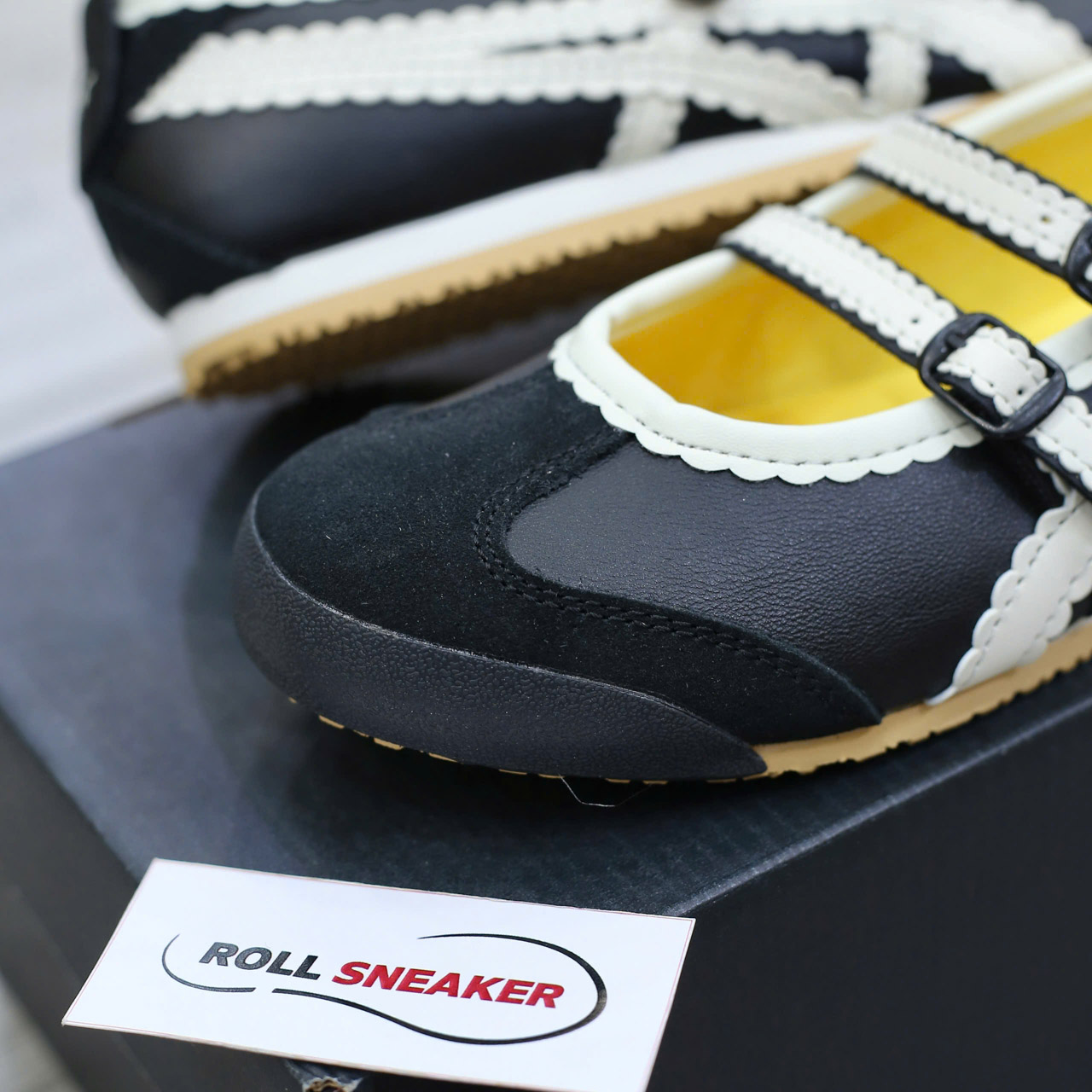 Giày Onitsuka Tiger Mexico 66 TGRS ‘Black Cream’ Best Quality