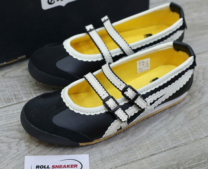 Giày Onitsuka Tiger Mexico 66 TGRS ‘Black Cream’ Best Quality