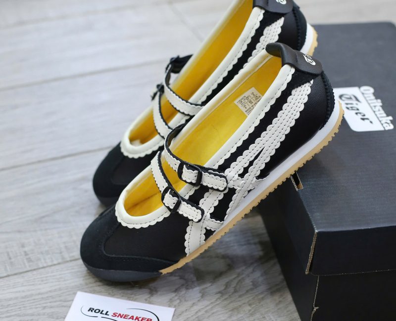 Giày Onitsuka Tiger Mexico 66 TGRS ‘Black Cream’ Best Quality