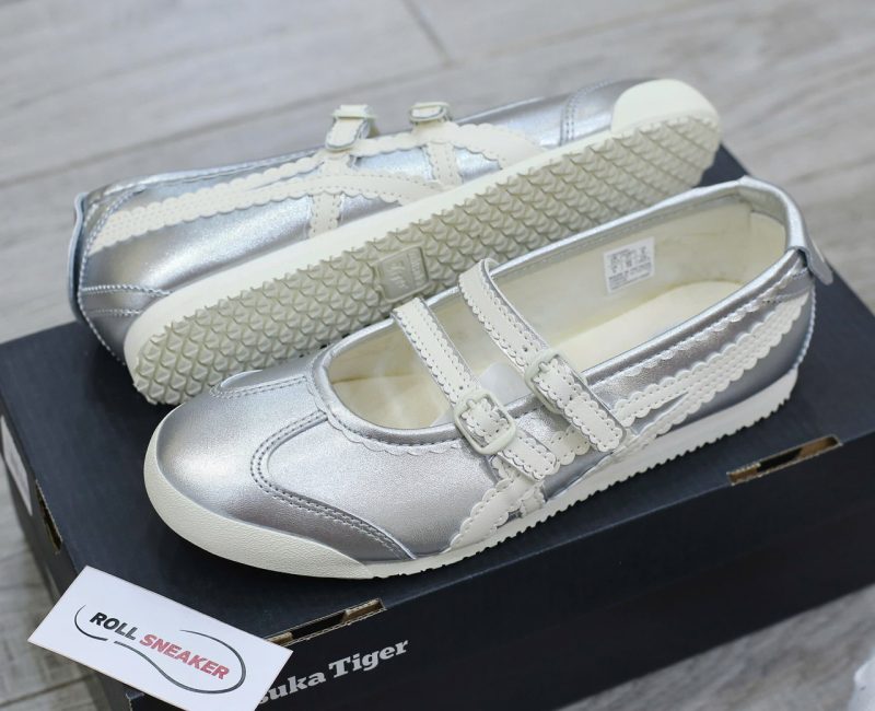 Giày Onitsuka Tiger Mexico 66 TGRS Silver Cream Best Quality