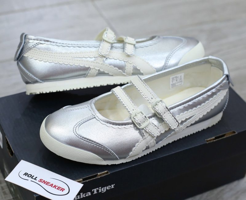 Giày Onitsuka Tiger Mexico 66 TGRS Silver Cream Best Quality