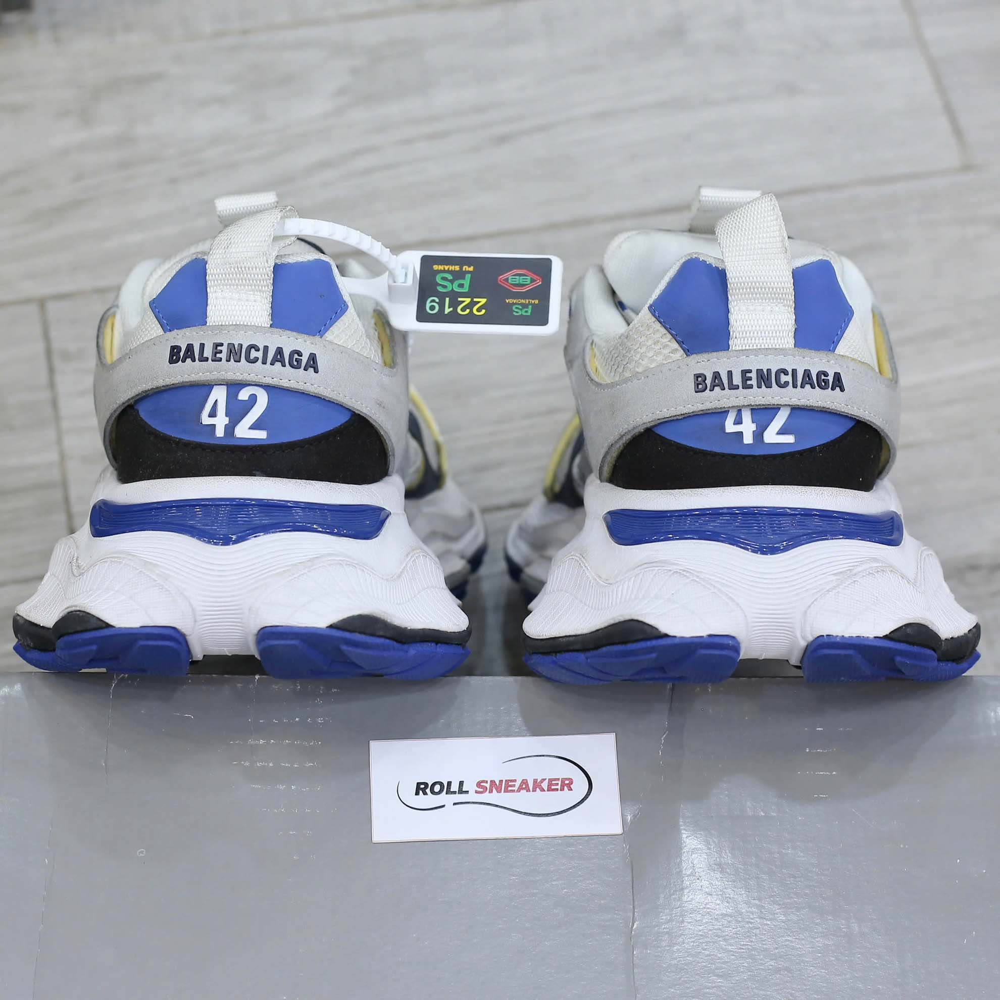 Giày Balenciaga Cargo Navy Grey Like Auth