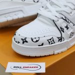 Giày Louis Vuitton LV Trainer #54 White Monogram Calf Leather Best Quality