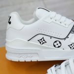 Giày Louis Vuitton LV Trainer #54 White Monogram Calf Leather Best Quality