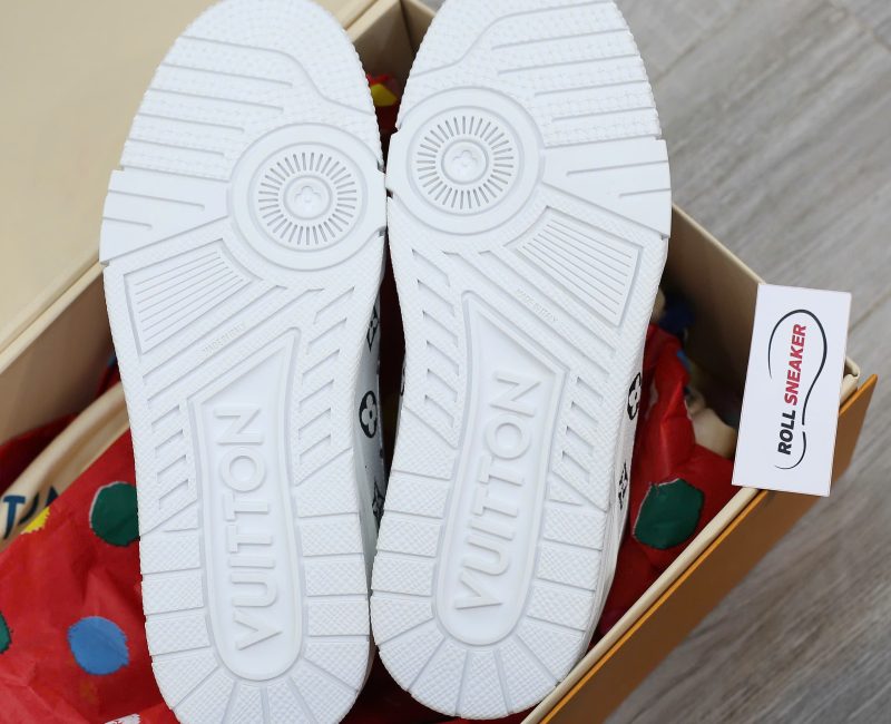 Giày Louis Vuitton LV Trainer #54 White Monogram Calf Leather Best Quality