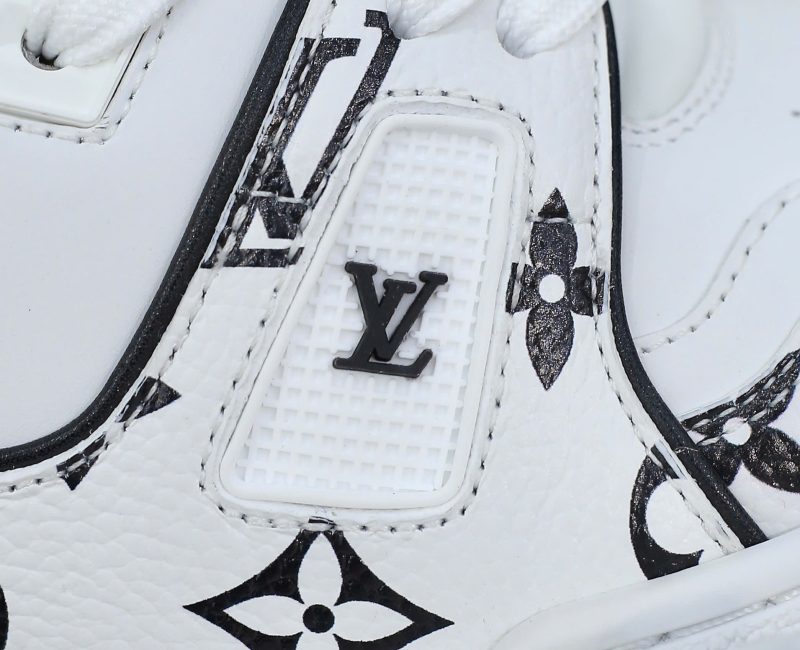 Giày Louis Vuitton LV Trainer #54 White Monogram Calf Leather Best Quality