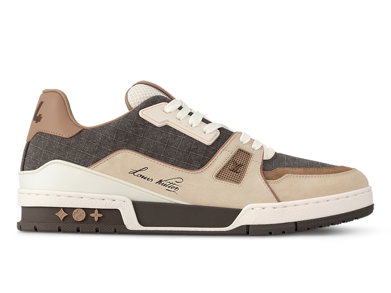 LV Trainer Signature Brown – tông nâu cổ điển, style heritage, sang và cá tính.