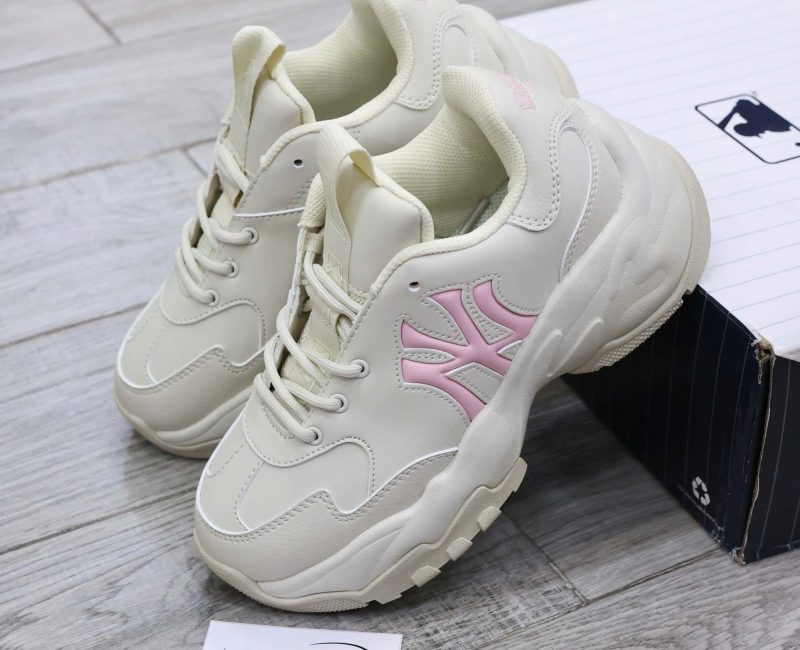 Giày Mlb Big Ball Chunky Window Ny Pink Best Quality